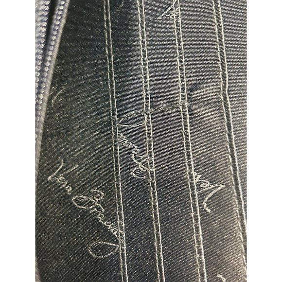 Vera Bradley‎ Accordion Zip Around Navy Blue Laser Cut - Picture 6 of 6